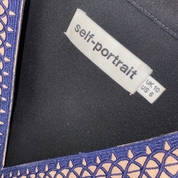 SELF-PORTRAIT Guipure Lace Dress - Picture 7 of 7